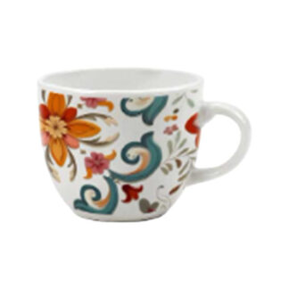 TAZZA CAFFE PORCELLANA ROMANTIC Pz 6 PASSIONECASA