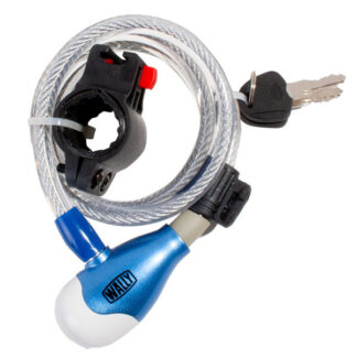 LUCCHETTO CICLI cm 120 SPIRALE WALLY