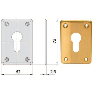 BOCCHETTA RETTANGOLARE             06043-00-0 CISA