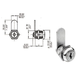 CILINDRO LEVETTA mm 30 D.19            2651 MERONI