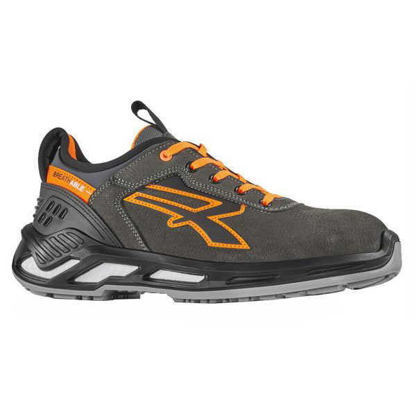 SCARPE DUKE ANTRACITE/ARANCIO BASSE 47 S3 UPOWER
