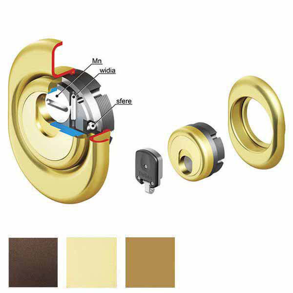 PROTETTORE MONOLITO MAGNETICO mm 31 BR 3G3 DISEC
