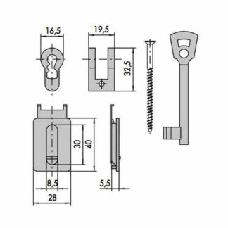 ADATTATORE SERR.TAGLIAFUOCO        07071-10-0 CISA