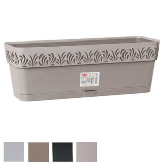 VASO GAIA RETT. RIS.ACQUA GRAFITE      50 STEFANPL