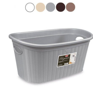 CESTA ELEGANCE GRIGIO 38x58 h 28 STEFANPL