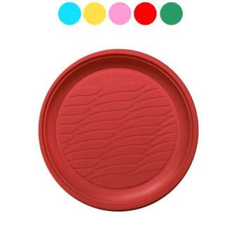 PIATTO DESSERT VERDE            Pz 20 NATURAL BIBO
