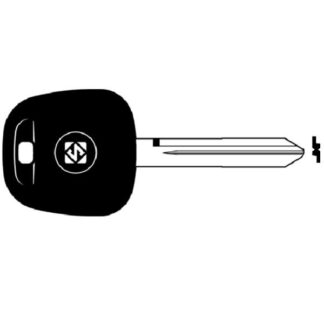 TOY47TE    CHIAVE TRANSPONDER NO CHIP TOYOTA