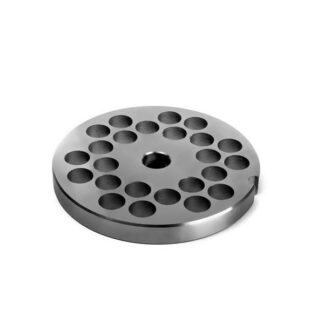 PIASTRA TRITACARNE N. 8 INOX foro mm 6,0 3 SPADE