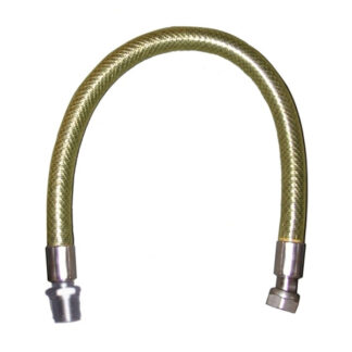 TUBO GAS INOX M1/2"-F1/2" 100 RIVESTITO
