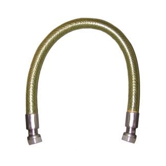 TUBO GAS INOX F1/2"-F1/2"  75 RIVESTITO