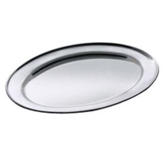 VASSOIO ACCIAIO OVALE cm 50x35 XTRA 12550