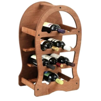 CANTINETTA LEGNO 23 POSTI NOCE 49x26,5 h 76