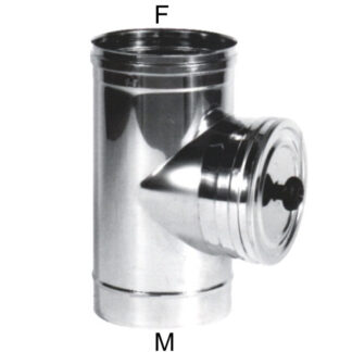 TUBO INOX 25x 45 SPORTELLO ISPEZIONE MARAL