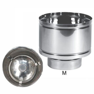 TERMINALE PARAVENTO INOX 16                  MARAL